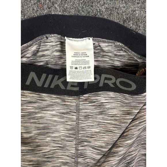Nike Pie Pro Multicolor Polyester High Waist Sports Pull-On Leggings Size S - Picture 6 of 7